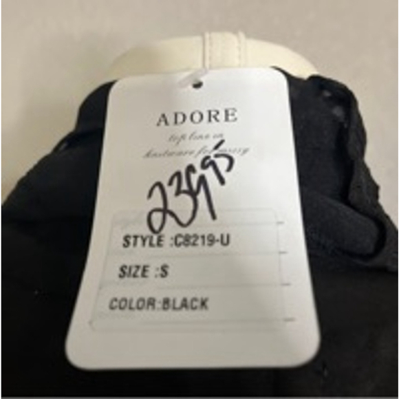 NWT women’s vegan suede leather trench coat by Adore featuring cutouts in black - Picture 9 of 13